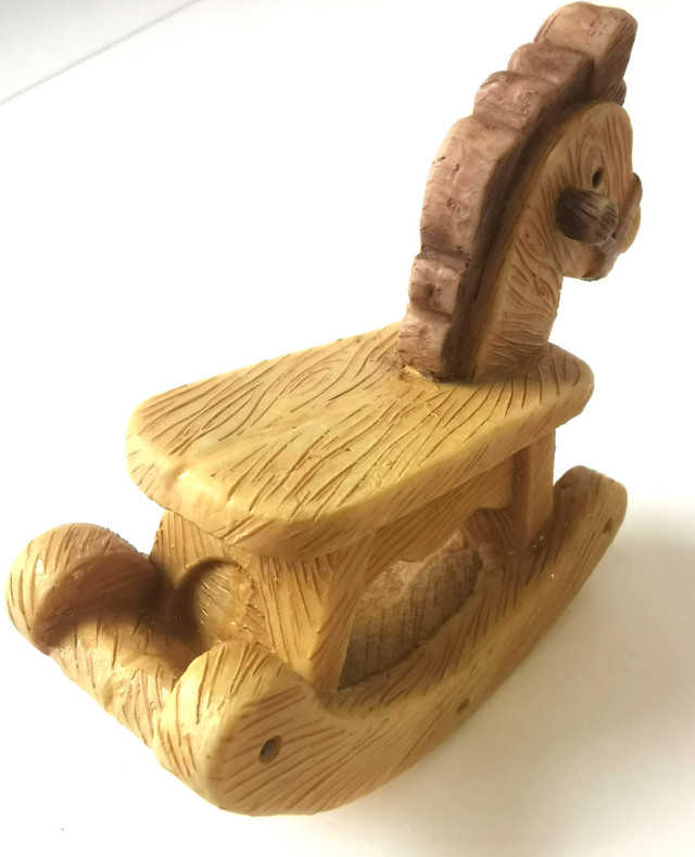 Tiny Vintage Rocking Horse - photo 4