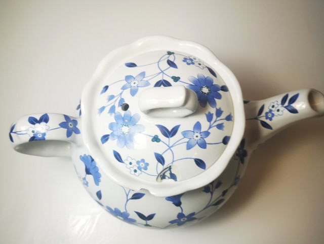 Vintage Sadler Bristol Blue Large 6 Cup Teapot Made in England - photo 2