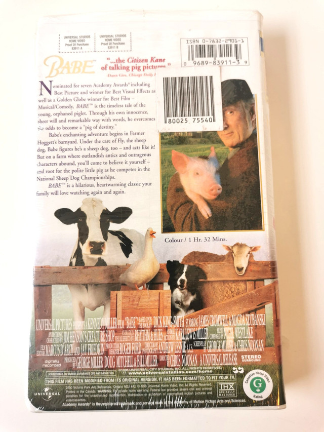 VHS Walt Disney Videos New in Package Five - photo 5