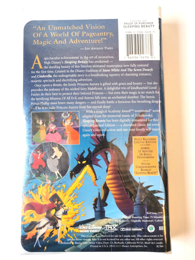 Walt Disney VHS Movies 5 NEW - photo 3