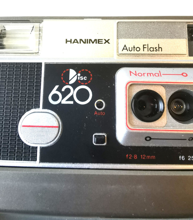 Retro Hanimex Teledisc 620 Camera 110 Film Motor Drive Untested - photo 3