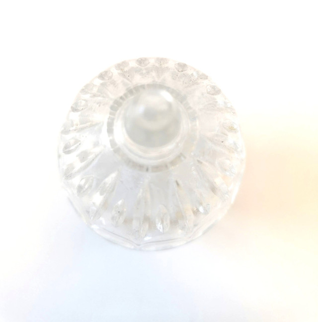 Vintage Glass Vanity Jar with Lid - photo 5