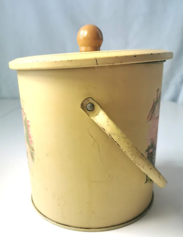Biscuit Tin Vintage Kate Greenaway UK image indicator(7)