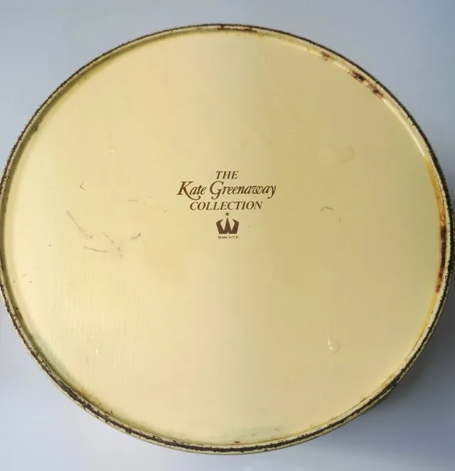Biscuit Tin Vintage Kate Greenaway UK image indicator(9)