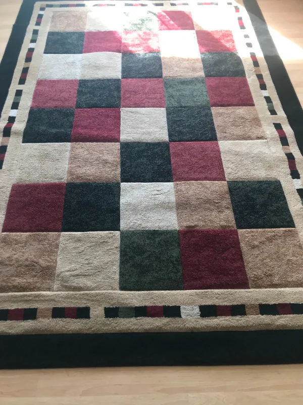 Milano Area Rug 6 feet 6 inches by 9 feet 6 inches lightly used image indicator(10)