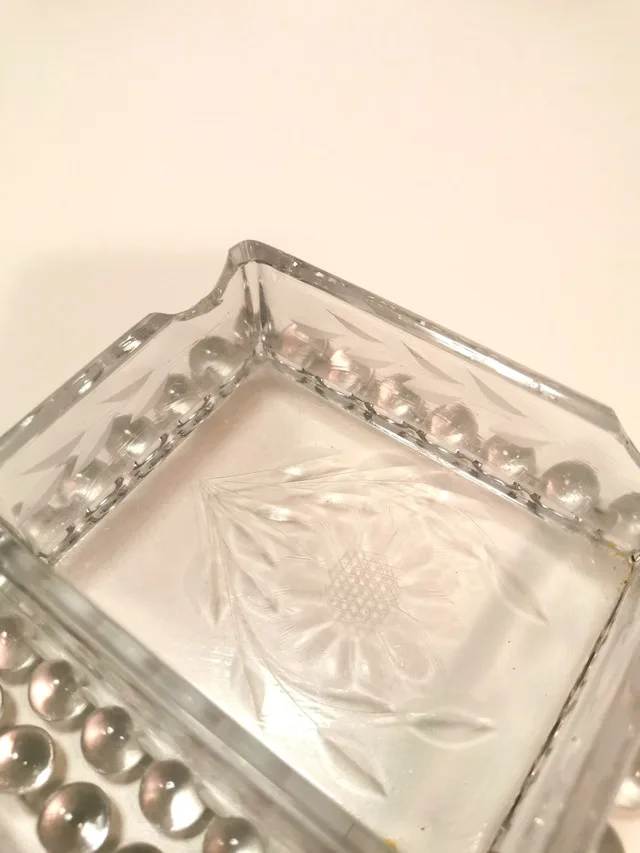 Decorative Glass U.S. 1890-1915 pressed glass beaded hobnail image indicator(7)