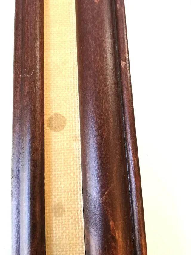 Vintage Signed Trinité Framed Dried Floral Print Country Farmhou image indicator(4)