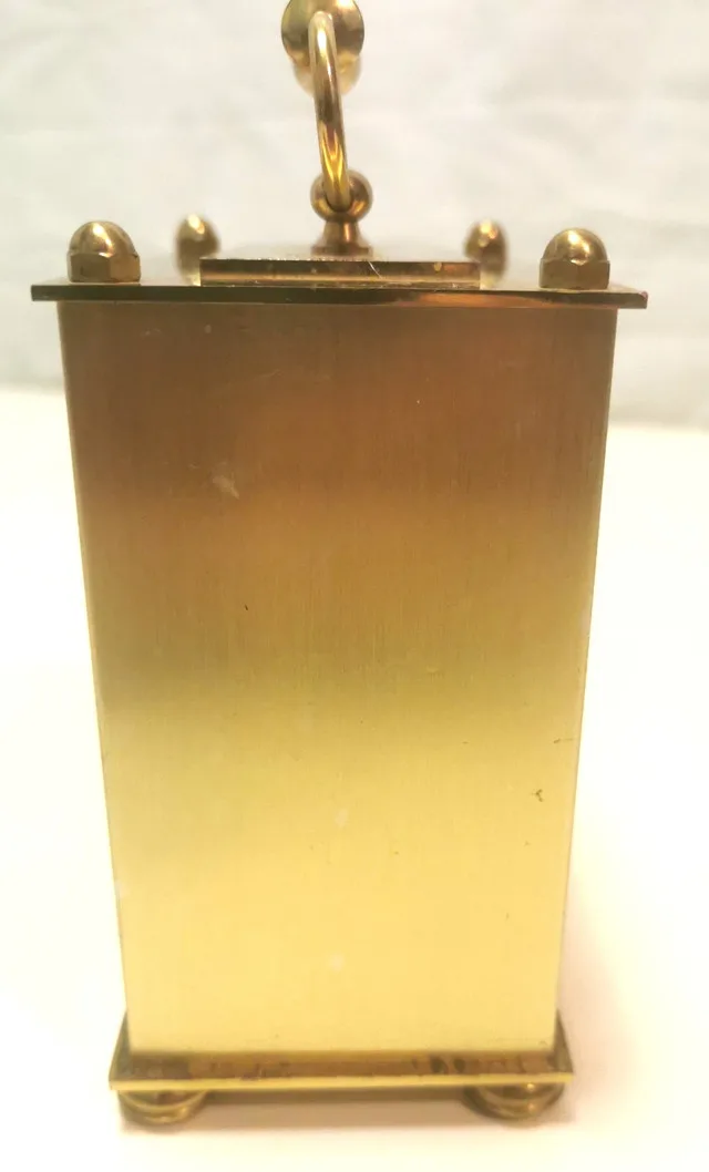 Equity Quartz, Brass Table Clock, Hong Kong image indicator(3)