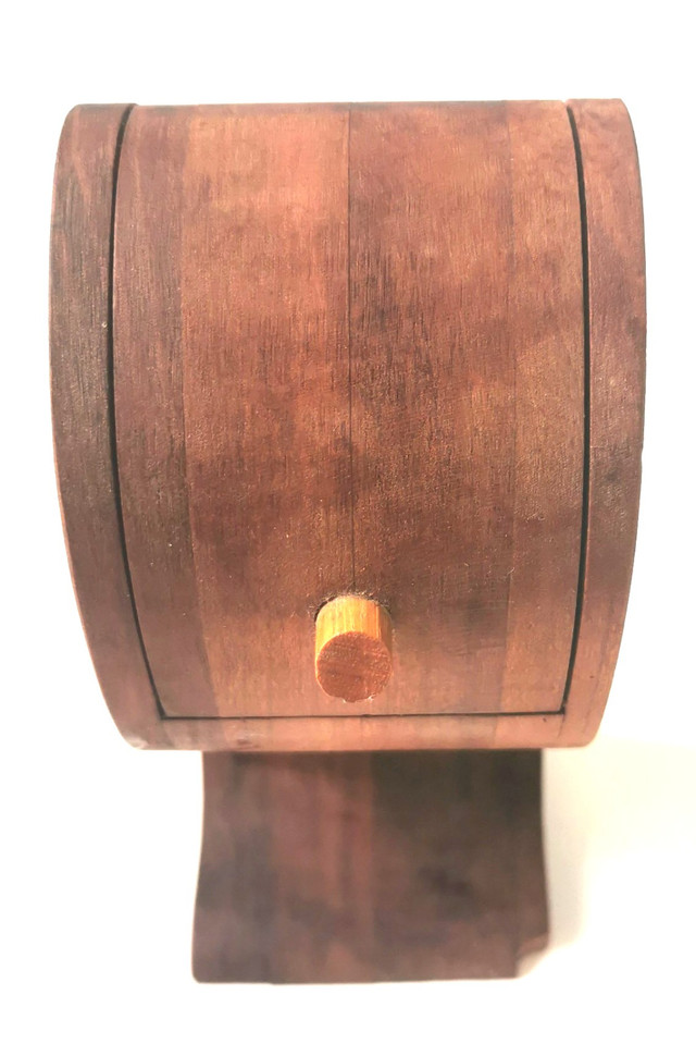 Custom Storage Compartment Made in Guelph, ON. Wood Rare Vintage