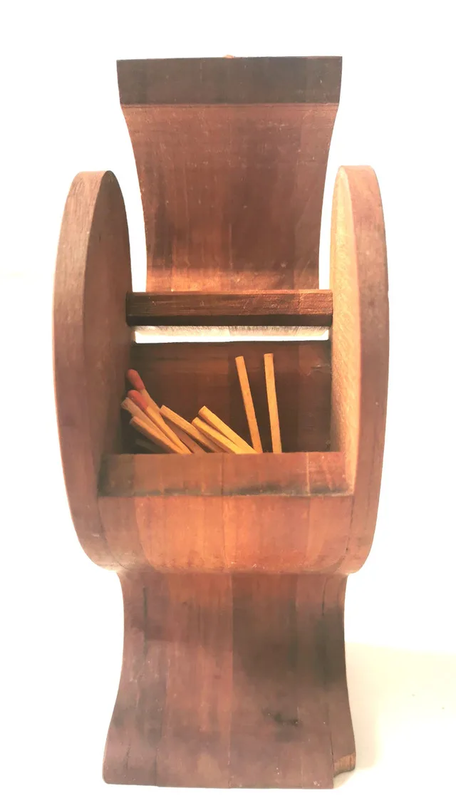 Custom Storage Compartment Made in Guelph, ON. Wood Rare Vintage image indicator(5)