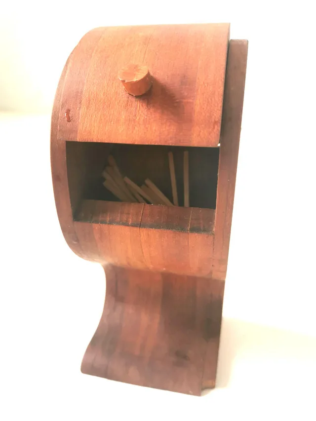 Custom Storage Compartment Made in Guelph, ON. Wood Rare Vintage image indicator(8)