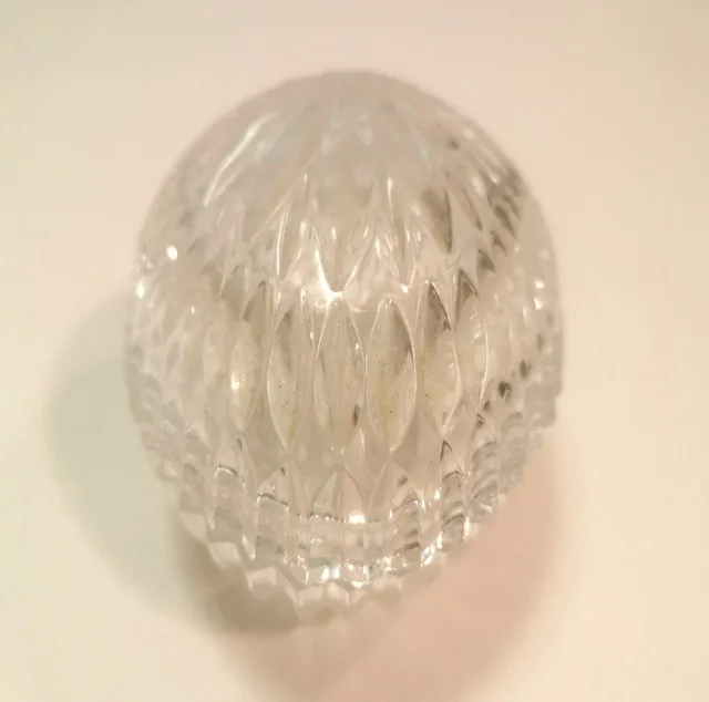 Crystal Egg Dish with Lid - Crystal Egg Ring Dish image indicator(3)