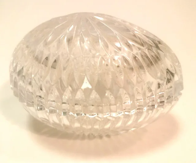 Crystal Egg Dish with Lid - Crystal Egg Ring Dish image indicator(5)
