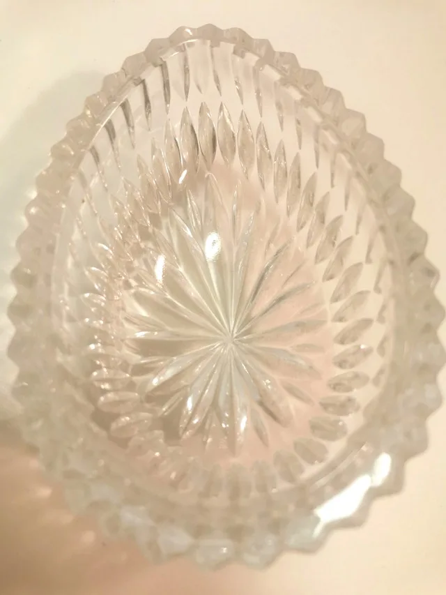 Crystal Egg Dish with Lid - Crystal Egg Ring Dish image indicator(8)