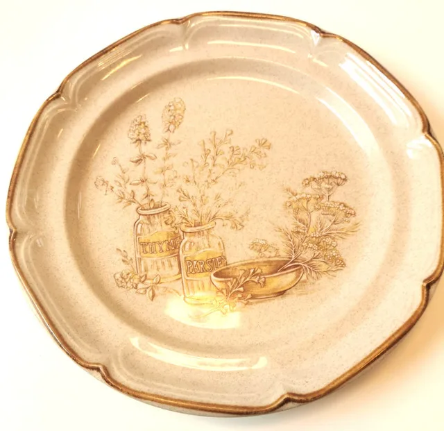 Pair of Vintage Plates- Sunmarc Homestead "Viniagrette image indicator(5)