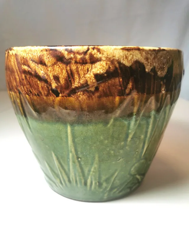 Planter Roseville Robinson Ransbottom Sun and Moon Vintage thumbnail