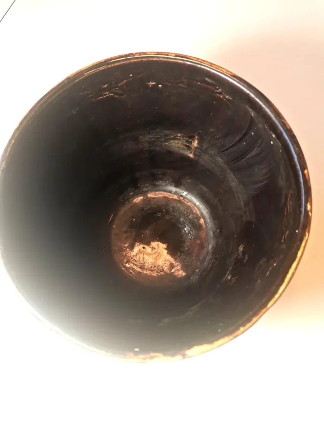 Planter Roseville Robinson Ransbottom Sun and Moon Vintage image indicator(3)