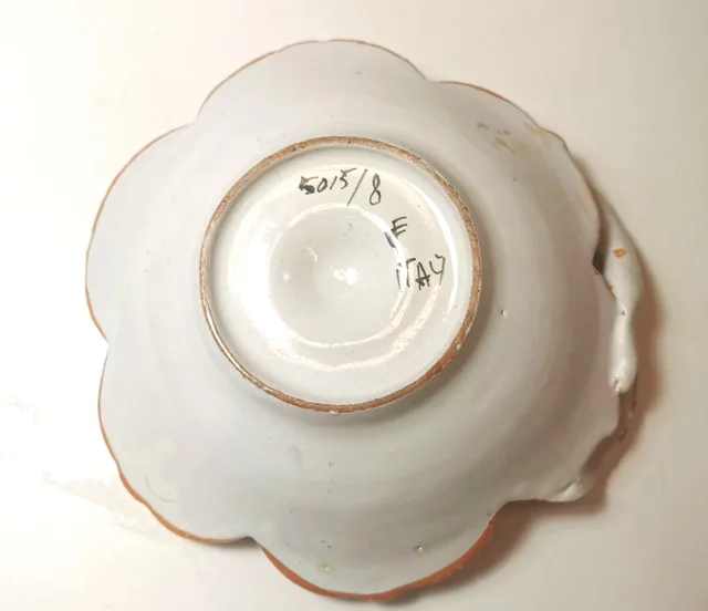 Candy Dish Hand Made/ Painted Signed Vintage Italy image indicator(6)