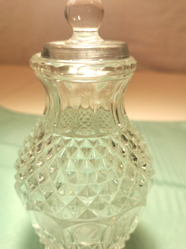 Display Piece Vintage 1980 Glass Pineapple Diamond Point Bulb - photo 3
