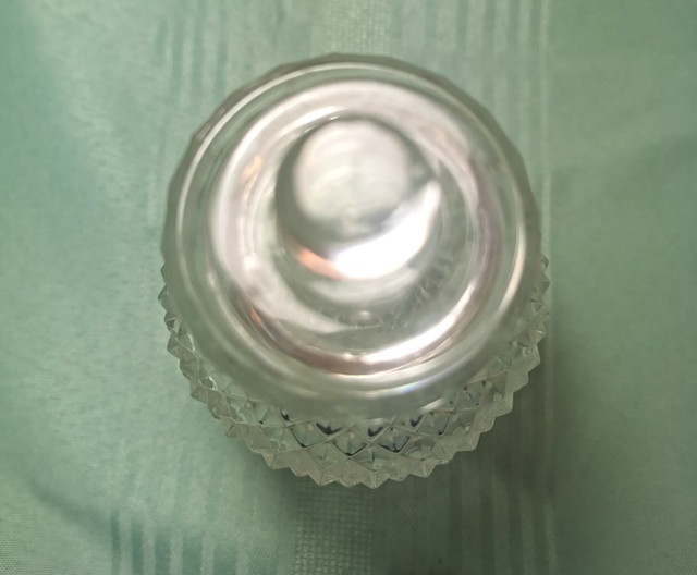 Display Piece Vintage 1980 Glass Pineapple Diamond Point Bulb - photo 5