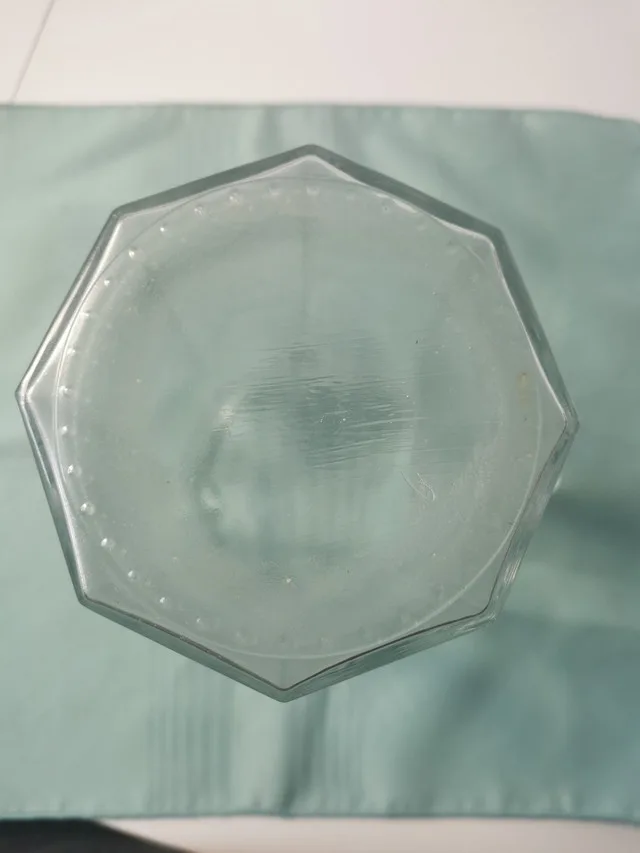 Clear Serving Pitcher Quality Vintage, Early 80s Octagon 1.5 lit image indicator(6)