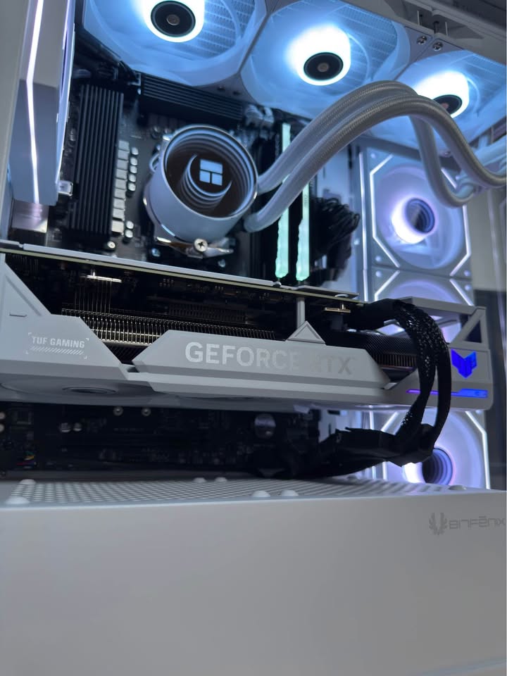 WHITE RTX 4070 Ti Super | Ryzen 7800x3D Gaming PC - photo 4
