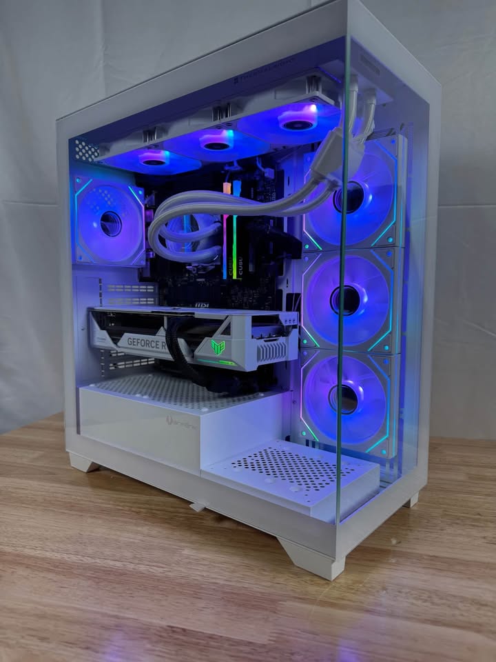 WHITE RTX 4070 Ti Super | Ryzen 7800x3D Gaming PC - photo 5
