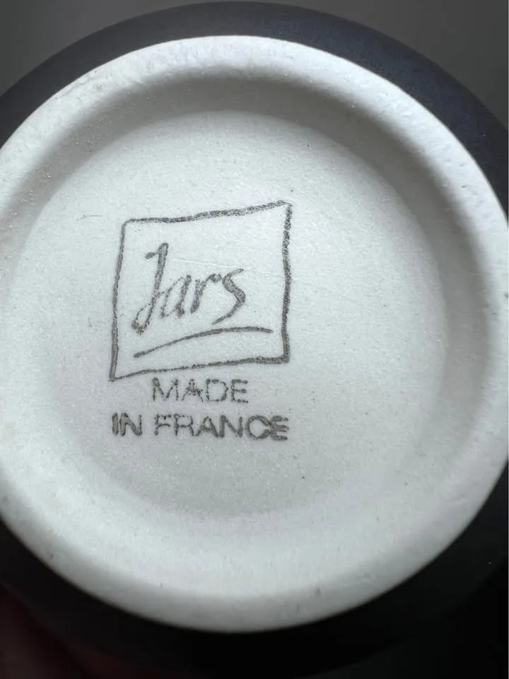 Pair of Jars France Samoa Vert coffee or tea cups image indicator(6)