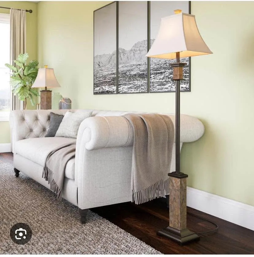 Slate 3 lamp set - 2 table lamps and a floor lamp image indicator(3)