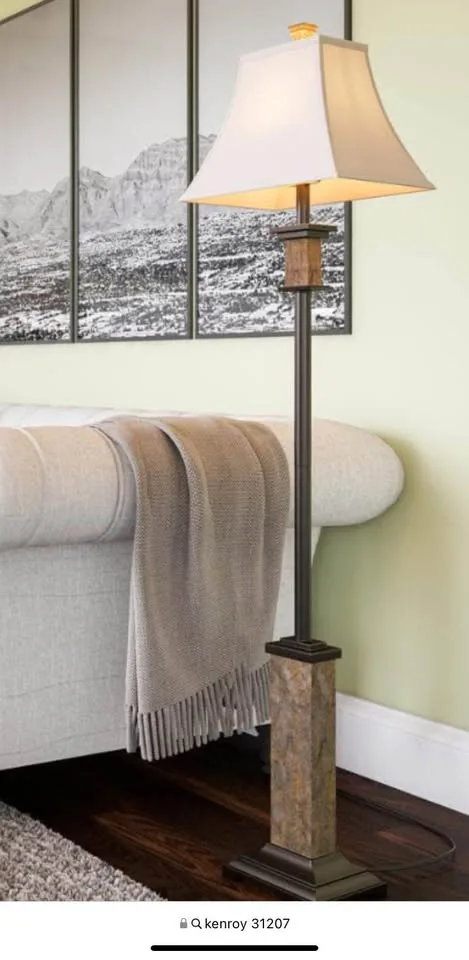 Slate 3 lamp set - 2 table lamps and a floor lamp image indicator(4)