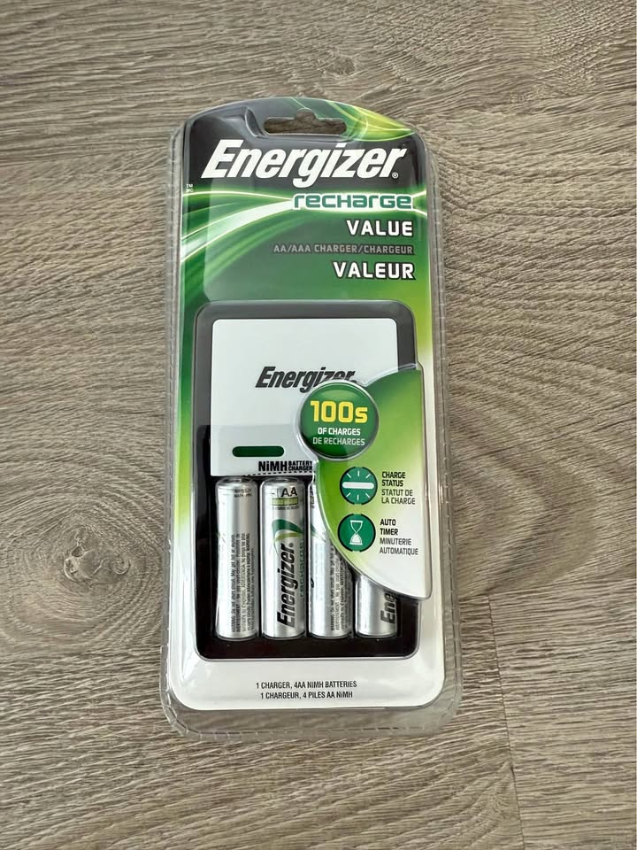 Energizer Recharge Value Charger