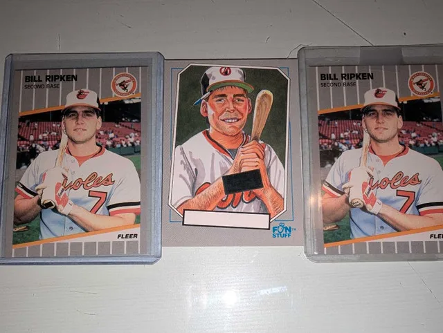 Bill Ripken Fleer Card f@ck face