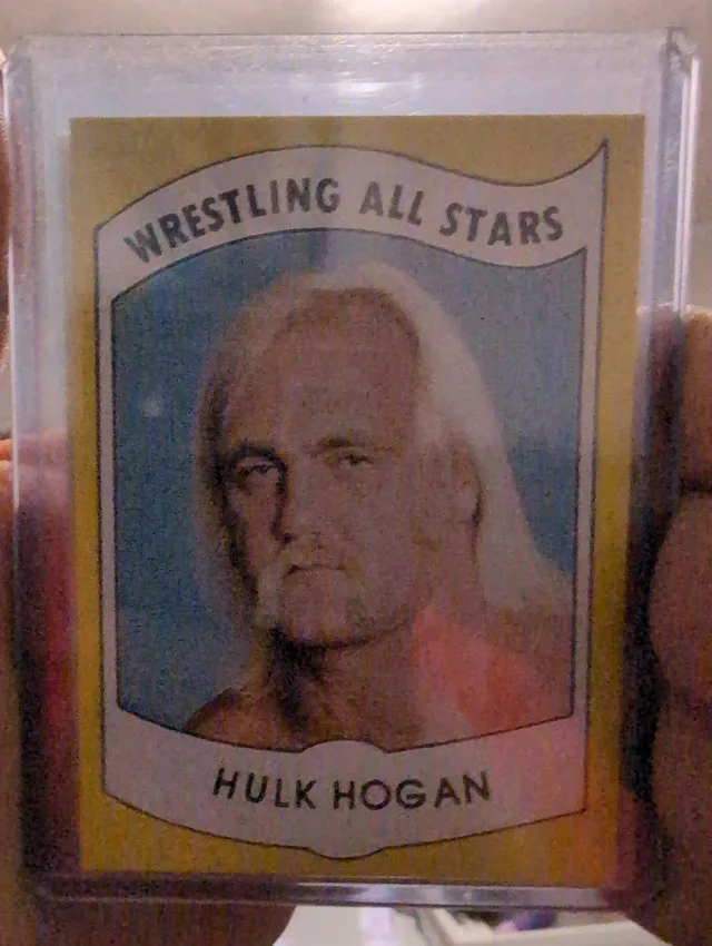 Hulk Hogan Card replica