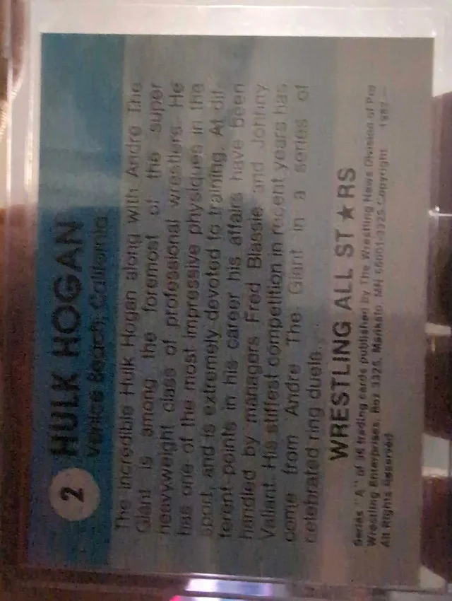 Hulk Hogan Card replica image indicator(2)