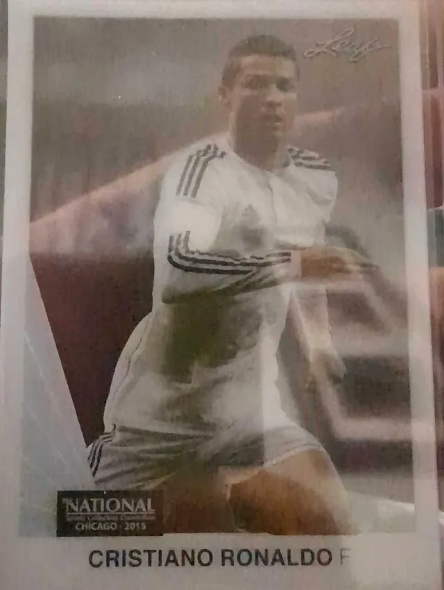 Leaf Cristiano Ronaldo Card national convention