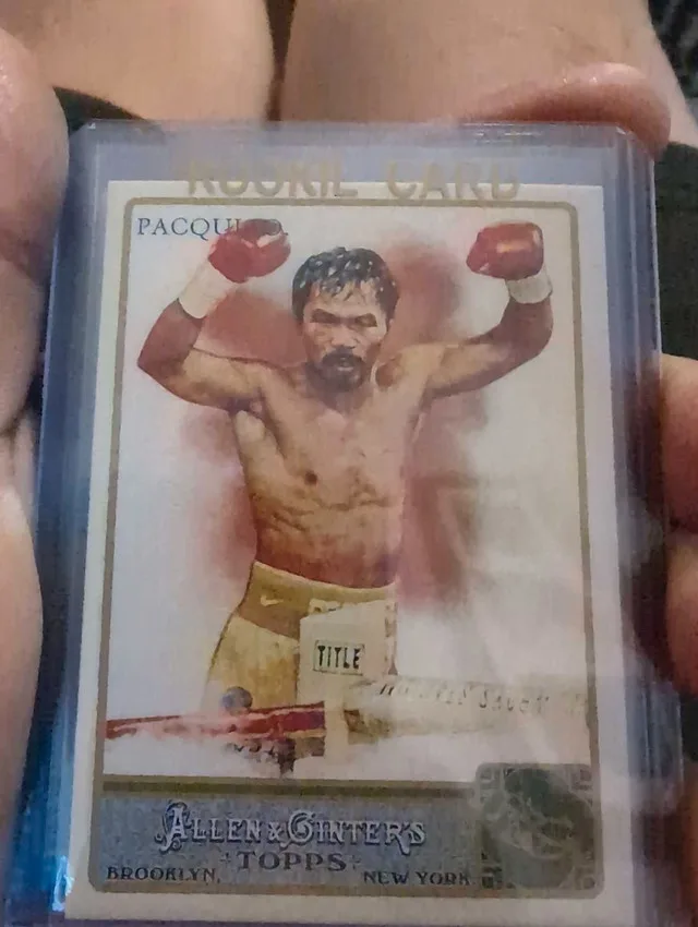 Topps Manny Pacquiao Rookie Card