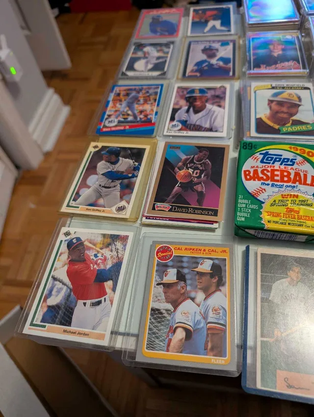 Baseball Cards - Michael Jordan, ken Griffey jr and more image indicator(5)