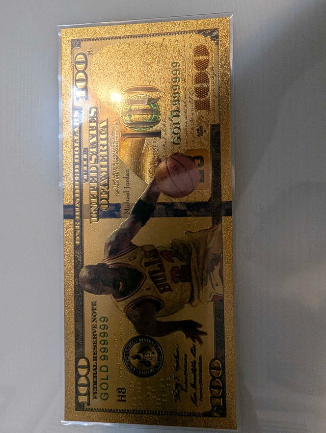 Michael Jordan Gold Card