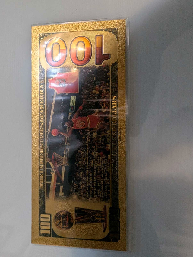 Michael Jordan Gold Card - photo 2