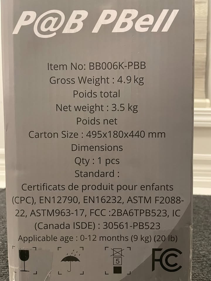 Electric Baby Swing for Newborns & Infants (Brand New) - photo 4