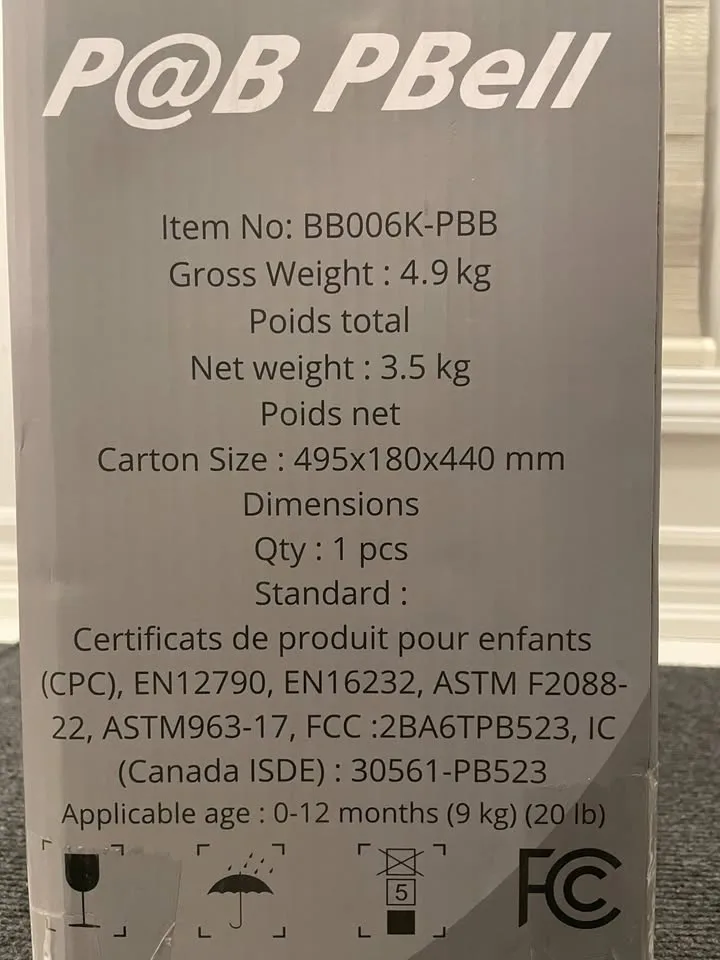 Electric Baby Swing for Newborns & Infants (Brand New) image indicator(4)