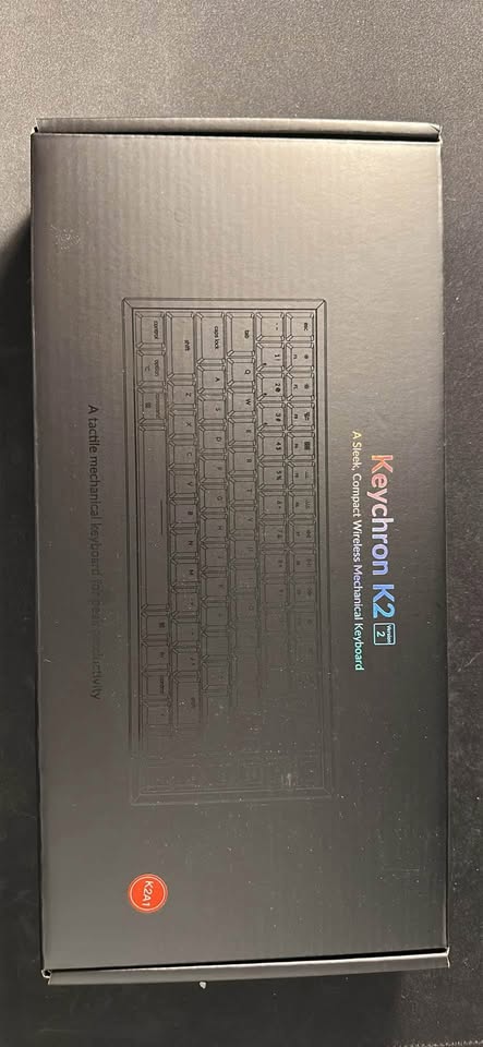 Keychron K2 V2 - *NOT* Hot-Swap- White LED Plastic Frame - photo 4