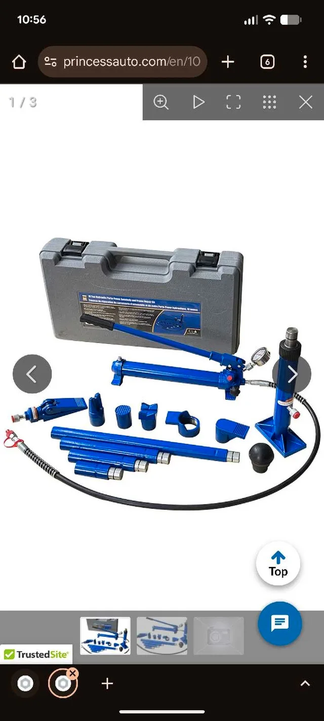 POWERFIST 10 Ton Hydraulic Autobody and Frame Repair image indicator(2)