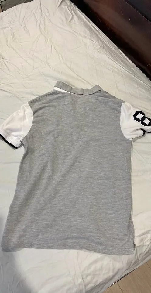 Guess denim polo t shirt thumbnail