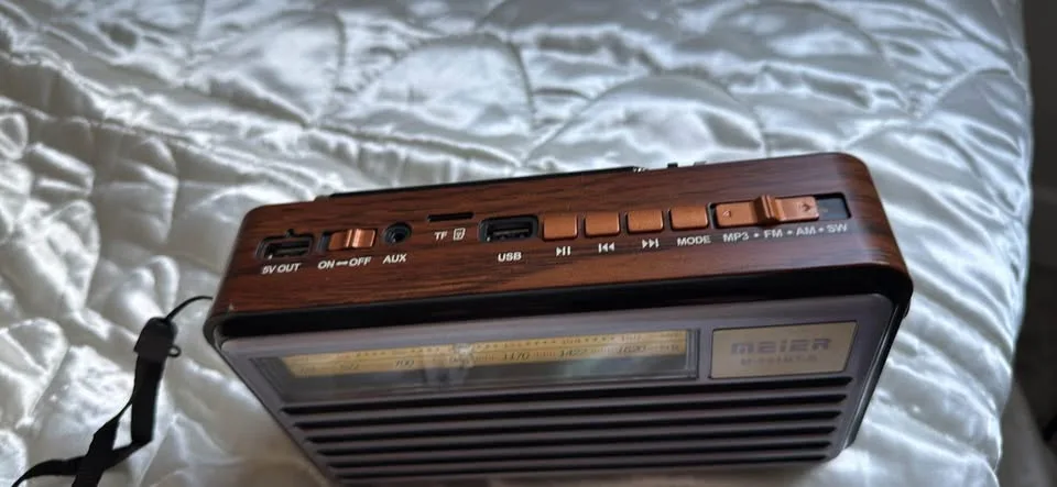 Meier Bluetooth radio fm am sw  USB tf card aux image indicator(2)