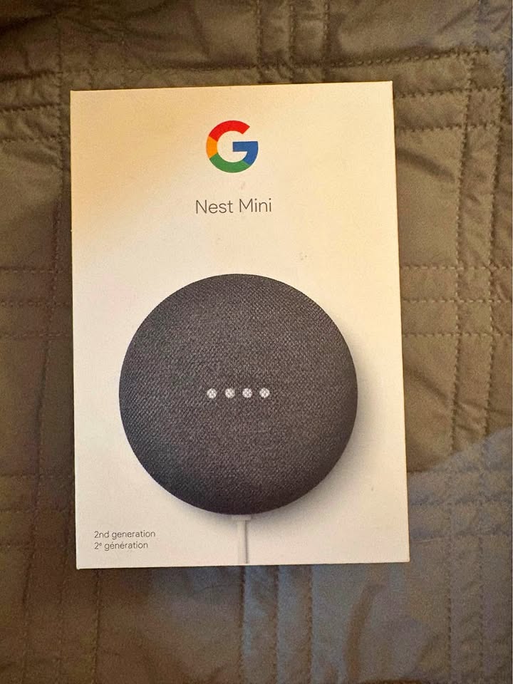 BNIB Google Nest Mini 2nd Gen