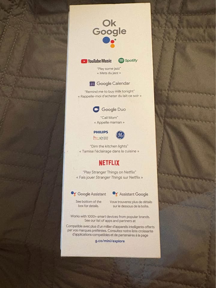 BNIB Google Nest Mini 2nd Gen - photo 3