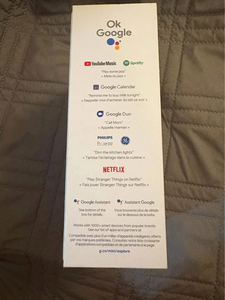 BNIB Google Nest Mini 2nd Gen image indicator(3)