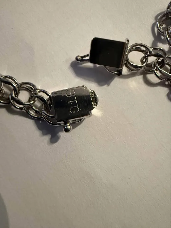 Sterling Silver Marcasite Bracelet image indicator(7)