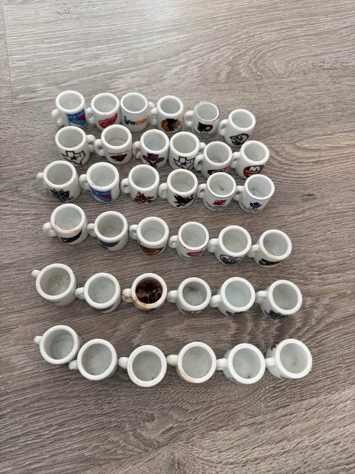 NHL mini ceramic mugs 36pcs - photo 2